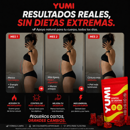 Yumi - Gomitas de Creatina 60 gomitas