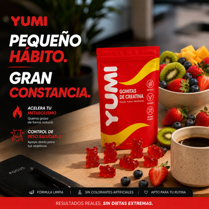 Yumi - Gomitas de Creatina 60 gomitas